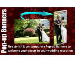 Personalised Wedding Welcome Banners